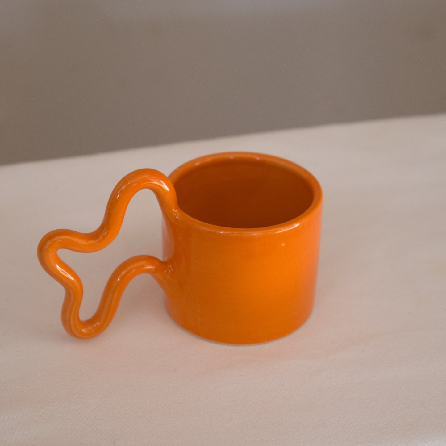 Handmade Ceramic Wiggle Mug