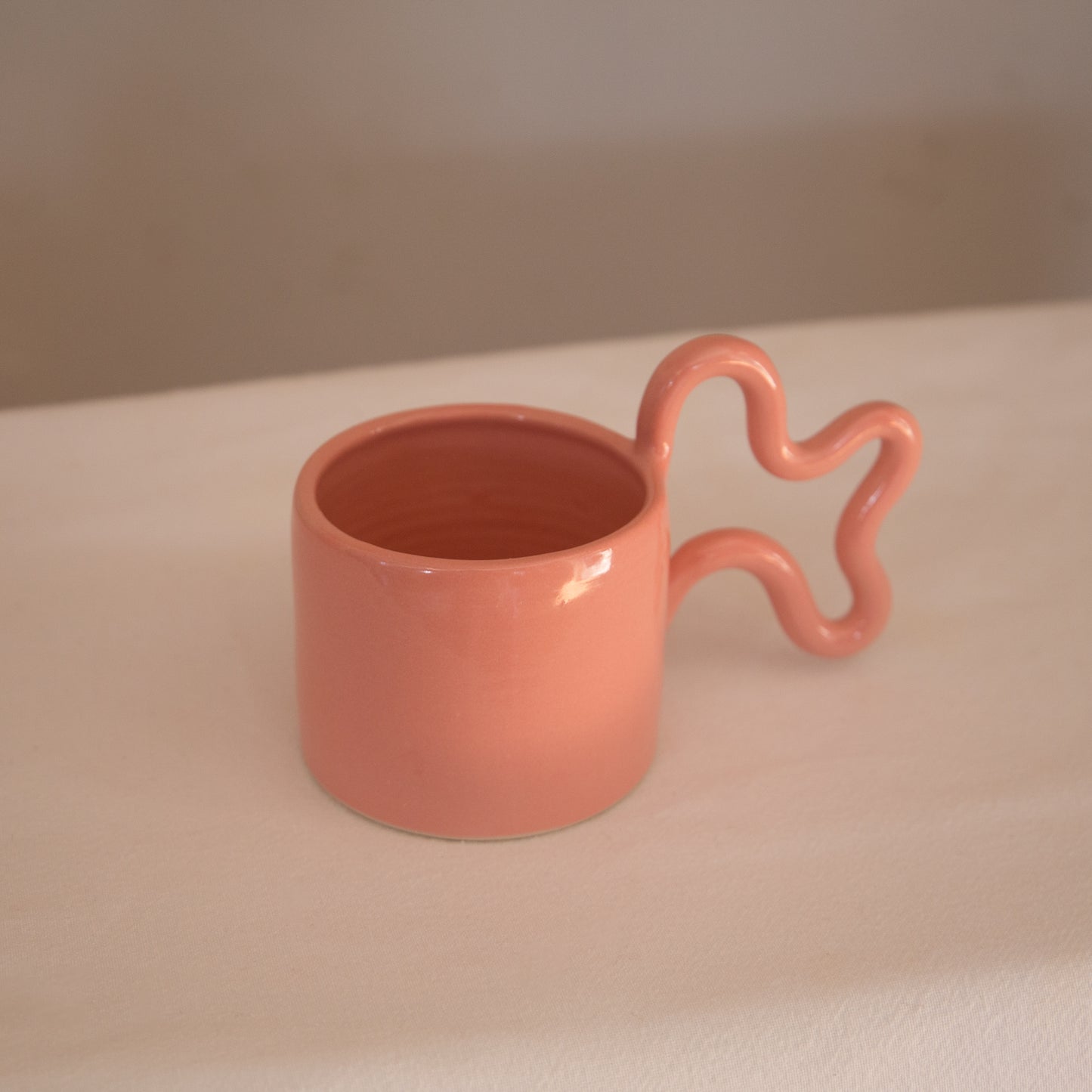 Handmade Ceramic Wiggle Mug